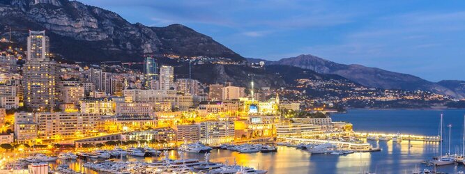 Trip Vorarlberg Ferienhaus Monaco - Genießen Sie die Fahrt Ihres Lebens am Steuer eines feurigen Lamborghini oder rassigen Ferrari. Starten Sie Ihre Spritztour in Monaco und lassen Sie das Fürstentum unter den vielen bewundernden Blicken der Passanten hinter sich. Cruisen Sie auf den wunderschönen Küstenstraßen der Côte d’Azur und den herrlichen Panoramastraßen über und um Monaco. Erleben Sie die unbeschreibliche Erotik dieses berauschenden Fahrgefühls, spüren Sie die Power & Kraft und das satte Brummen & Vibrieren der Motoren. Erkunden Sie als Pilot oder Co-Pilot in einem dieser legendären Supersportwagen einen Abschnitt der weltberühmten Formel-1-Rennstrecke in Monaco. Nehmen Sie als Erinnerung an diese Challenge ein persönliches Video oder Zertifikat mit nach Hause. Die beliebtesten Orte für Ferien in Monaco, locken mit besten Angebote für Hotels und Ferienunterkünfte mit Werbeaktionen, Rabatten, Sonderangebote für Monaco Urlaub buchen.